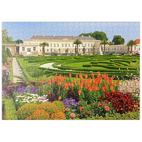 MyPuzzle Schloss und Barockgarten im Schlosspark Herrenhausen, Hannover - Premium 500 Teile Puzzle - MyPuzzle Sonderkollektion von Puzzle Galaxy von MyPuzzle.com