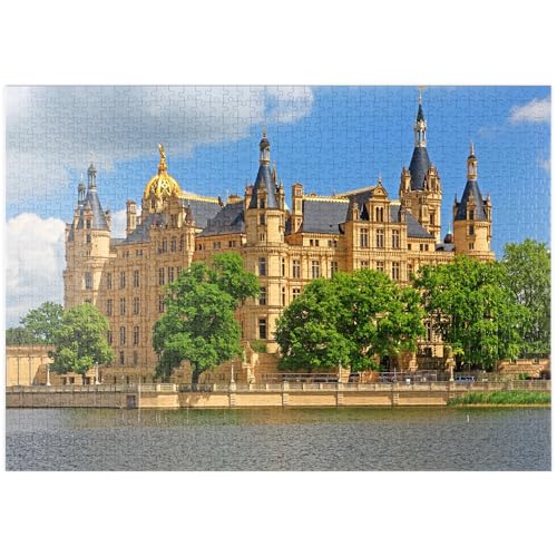 MyPuzzle Schweriner Schloss - Premium 1000 Teile Puzzle - MyPuzzle Sonderkollektion von Puzzle Galaxy von MyPuzzle.com