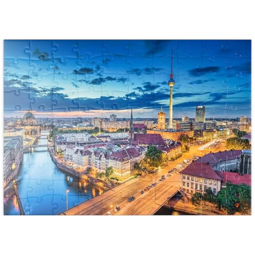 MyPuzzle Skyline Berlin - Premium 100 Teile Puzzle - MyPuzzle Sonderkollektion von Puzzle Galaxy von MyPuzzle.com