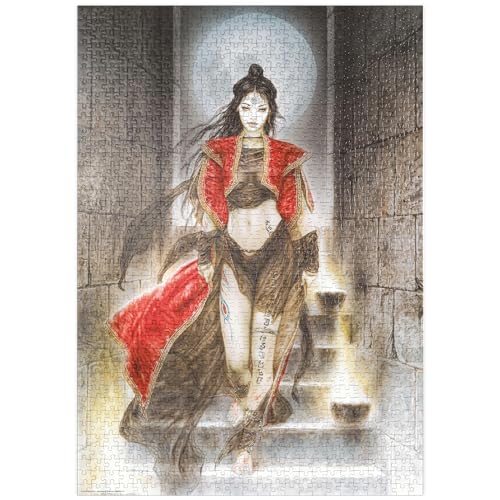 MyPuzzle Stairs - Luis Royo - Dead Moon - Premium 1000 Teile Puzzle - MyPuzzle Sonderkollektion von Heye Puzzle von MyPuzzle.com