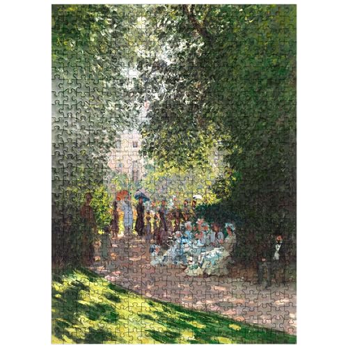 The PARC Monceau 1878 by Claude Monet - Premium 500 Teile Puzzle für Erwachsene von MyPuzzle.com