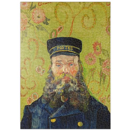 MyPuzzle The Postman (Joseph Roulin) (1888) by Vincent Van Gogh - Premium 500 Teile Puzzle - MyPuzzle Sonderkollektion von Æpyornis von MyPuzzle.com