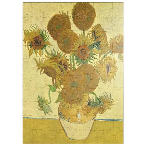 MyPuzzle Vincent van Gogh's Sunflowers (1888) - Premium 100 Teile Puzzle - MyPuzzle Sonderkollektion von Æpyornis von MyPuzzle.com