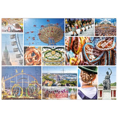 MyPuzzle Wiesngaudi - Oktoberfest in München - Premium 100 Teile Puzzle - MyPuzzle Sonderkollektion von Starnberger Spiele von MyPuzzle.com