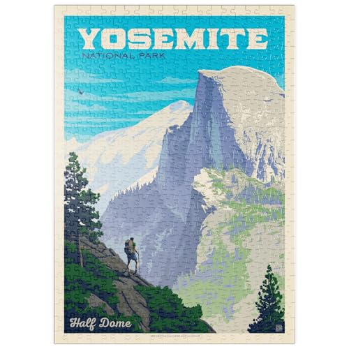 MyPuzzle Yosemite National Park: Half Dome Vista - Premium 500 Teile Puzzle - MyPuzzle Sonderkollektion von Anderson Design Group von MyPuzzle.com