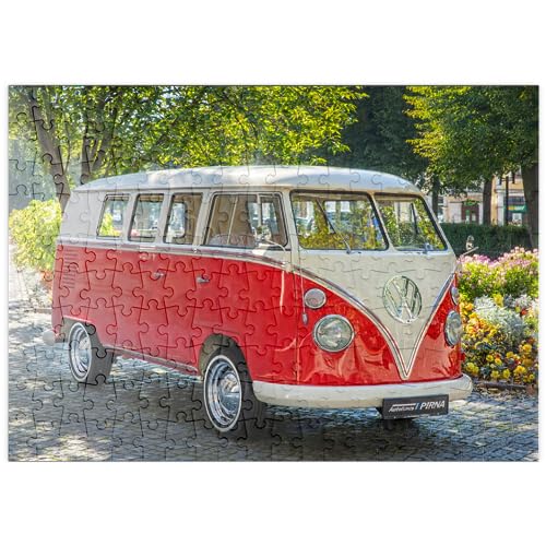 MyPuzzle klassischer Kleinbus - Retro Kultbus - Premium 200 Teile Puzzle - MyPuzzle Sonderkollektion von Puzzle Galaxy von MyPuzzle.com