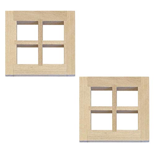 Mytinyworld Paar Puppenhaus Miniatur Kleines Quadratisches 4 Ausschnitt Holz Fenster Mytinyworld Paar Puppenhaus Miniatur Kleines Quadratisches 4 Ausschnitt Holz Fenster von MyTinyWorld