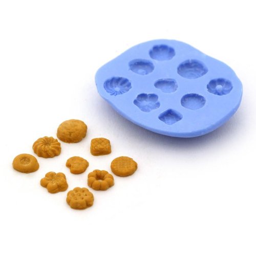 MyTinyWorld Puppenhaus Miniatur 9 Teile Shortbread Silikonform von MyTinyWorld