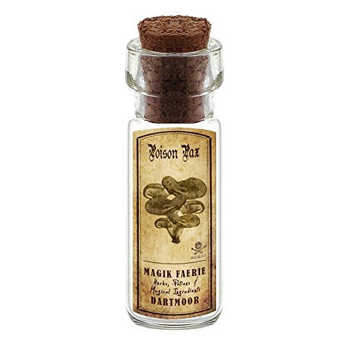 MyTinyWorld Puppenhaus Miniatur Apotheker Poison Pax Fungi Flasche und Label von MyTinyWorld