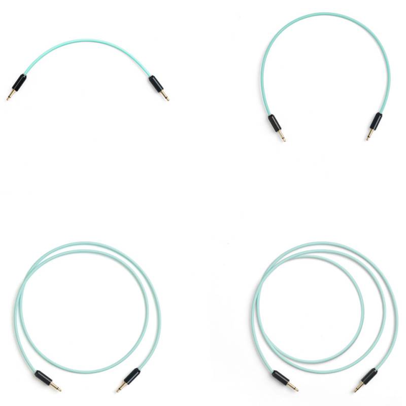 MyVolts Candycords Halo 8-Pack Green Patchkabel von MyVolts