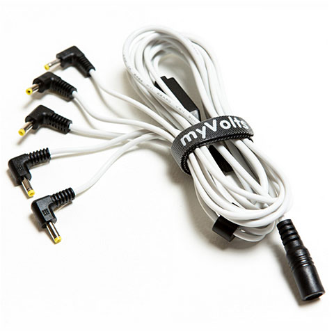 MyVolts Power Splitter Cable Volca White Netzteil von MyVolts