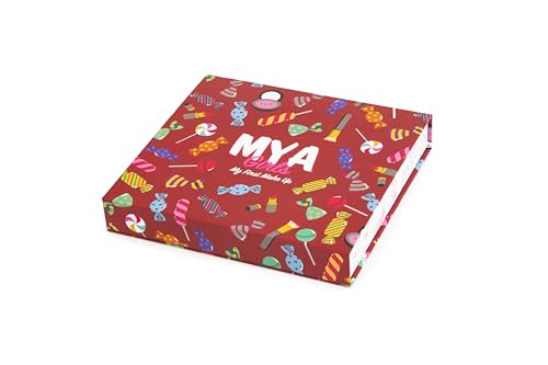 MYA Cosmetics MYA GIRLS Make-up für Mädchen, Kinder-Set Candy Box, Lidschatten, Rouge, Lipgloss und Nagellack, inklusive Pinsel und Applikatoren von Mya Cosmetics