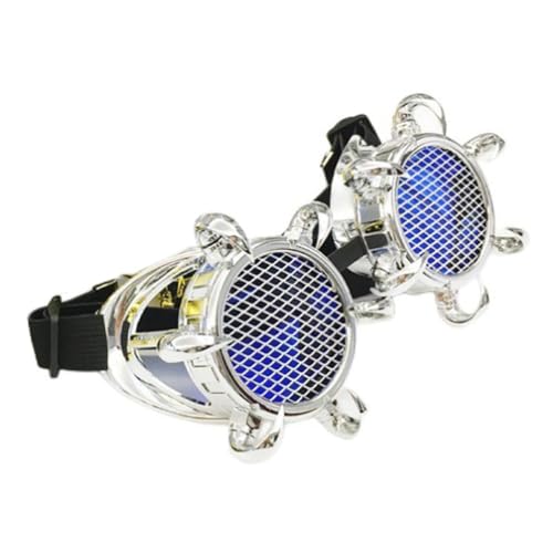 Brille Raves Steampunk Brille Vintage Augenschutz Raves Goggles Halloween Festival Brille Steampunk Brille Steampunk Brille Steampunk Brille Für Männer von Myazs