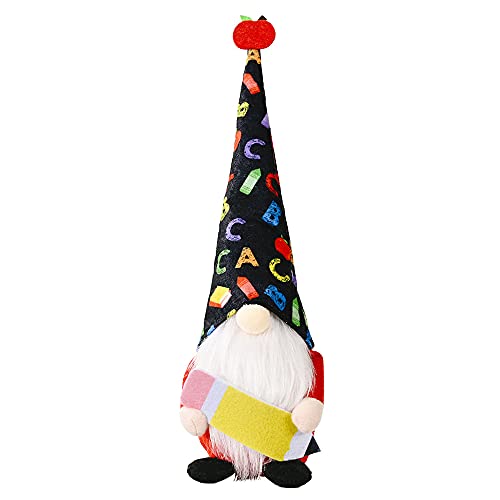 Myhoomowe DecoracióN del Hogar Adornos de MuñEcas MuñEca Sin Rostro Gnomos Enanos para la Temporada Escolar de los Estudiantes DecoracióN de Escritorio Regalo, A von Myhoomowe