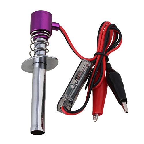 Myingaou GlüHkerzen Igniter Upgraded 6V -24V Elektronisch für Nitro RC Auto Lila von Myingaou