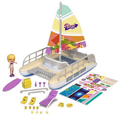 Mymy City Sun Day Catamaran - Boat Catamaran Figure and Accessories for Children from Age 4 - (Famosa 700016285) von Mymy City