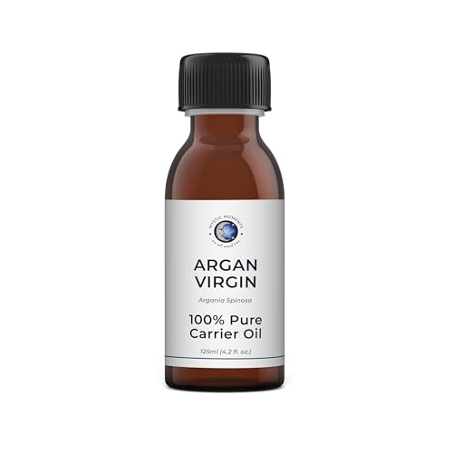 Mystic Moments | Argan raffiniertes Trägeröl 250 ml - reines & natürliches Öl perfekt für Haare, Gesicht, Nägel, Aromatherapie, Massage und Ölverdünnung veganer GVO -frei von Mystic Moments