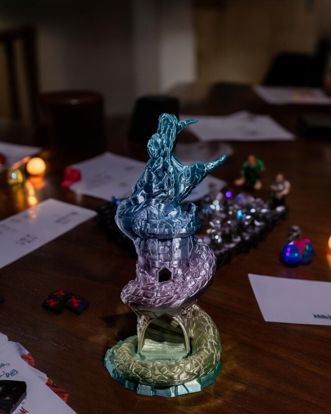 Dice Tower - Basilisk Dice Tower - Basilisk von Myth & Motion by The Braysdown Workshop