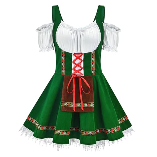 Mzshne Oktoberfest-Kostüme für Damen, Bier, Karneval, Festival, Cosplay, Dienstmädchenkleid für Renaissancekleid, Party von Mzshne