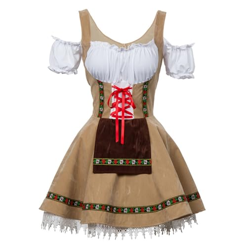 Mzshne Oktoberfest-Kostüme für Damen, Bier, Karneval, Festival, Cosplay, Dienstmädchenkleid für Renaissancekleid, Party von Mzshne