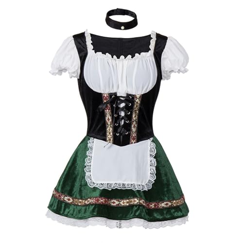 Mzshne Oktoberfest-Kostüme für Damen, Bier, Karneval, Festival, Cosplay, Dienstmädchenkleid für Renaissancekleid, Party von Mzshne