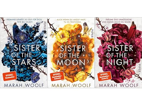 N.N. Marah Woolf | Hexen Schwestern Saga Band 1-3 | Sister of The Stars + Sister of The Moon + Sister of The Night von N.N.