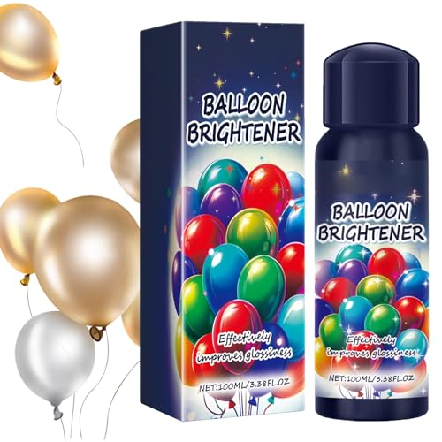 Ballonspray | Latex-Luftballons Spray Shining - Shine Ballons Spray Langanhaltendes Ballonspray für Halloween Geburtstage Hochzeiten 100ml von NAIYAN