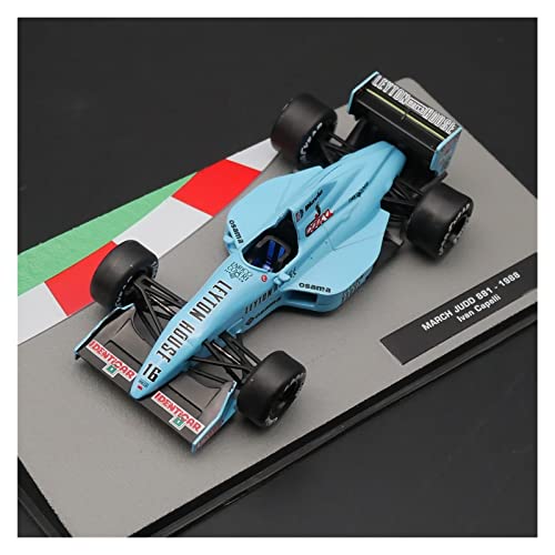 NALora Motorfahrzeuge Replika Auto 1/43 Simulation Für March Judd 881 1988 Ivan Capelli Diecast Alloy Racing Car Model Collection Souvenir Originalgetreue Nachbildung NALora Motorfahrzeuge Replika Auto 1/43 Simulation Für March Judd 881 1988 Ivan Capelli Diecast Alloy Racing Car Model Collection Souvenir Originalgetreue Nachbildung von NALORA
