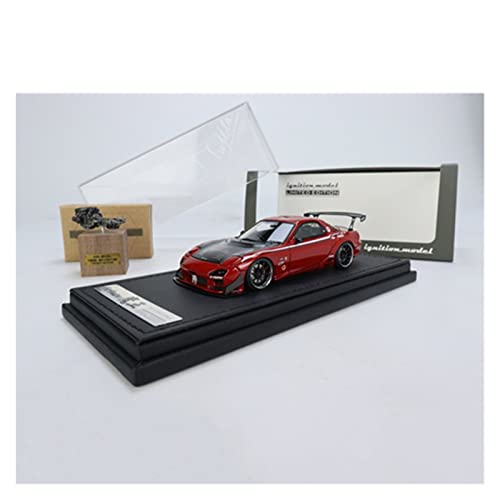 NALora Motorfahrzeuge Replika Auto 1/18 Diecast Alloy Für Mazda RX7 FD3S Simulation Rennwagen Modell Erwachsene Sammlung Souvenir Display Originalgetreue Nachbildung von NALora