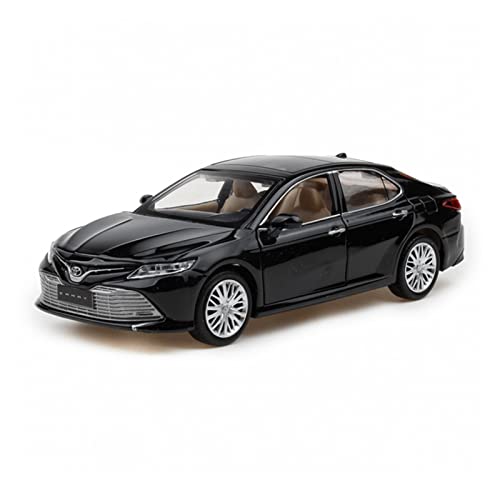 NALora Motorfahrzeuge Replika Auto 1:32 Für Toyota Camry Simulation Legierung Auto Modell Die-Cast Ton Und Licht Spielzeug Fahrzeug Kinder Geschenk Originalgetreue Nachbildung (Color : Black) von NALora