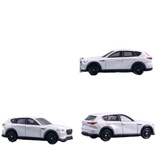 NALora Motorfahrzeuge Replika Auto 1:64 Für Mazda CX-60 SUV Legierung Auto Modell Diecast Metall Auto Fahrzeuge Modell Simulation Miniatur Maßstab Sammlung Originalgetreue Nachbildung (Color : White) von NALora