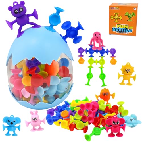 40 Stück Saugnapf Spielzeug Kinder Montessori Spielzeug ab 3 Jahre Badewannenspielzeug Silikon Stressabbau Badespielzeug Reise Sensorik Spielzeug für 3 4 5 6 7 8 Jahre Jungen Mädchen 40 Stück Saugnapf Spielzeug Kinder Montessori Spielzeug ab 3 Jahre Badewannenspielzeug Silikon Stressabbau Badespielzeug Reise Sensorik Spielzeug für 3 4 5 6 7 8 Jahre Jungen Mädchen von NAMIS