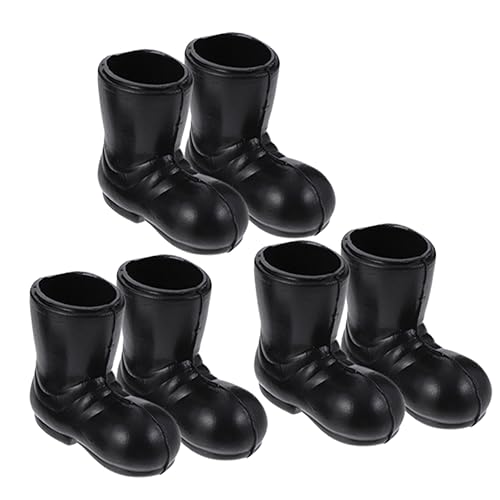 3 Paar Mini Weihnachtsstiefel Weihnachtsdekorationen Herren Schneestiefel Große Weihnachtsornamente Kleine Stiefel Für Tafelaufsätze Kleine Dekorative Stiefel Dekorative NAMOARLY von NAMOARLY