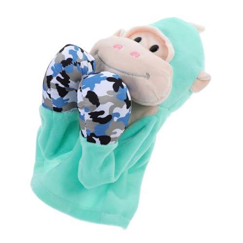 NAMOARLY Handpuppenspielzeug ausgestopftes Zoospielzeug Kinder Handpuppen Fingerpuppe Spielzeug Kinderfingerpuppe Kleinkindspielzeug Stretch-Tier-Handpuppe tierisches Plüschtier Stoff von NAMOARLY