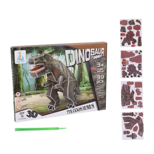 NAMOARLY 1 Satz 39 Dinosaurier-Puzzle Pädagogisches Puzzle Papier Brown von NAMOARLY