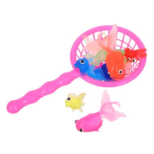 NAMOARLY 1 Satz Angel- -Set Outdoor draußen swimmingpool Toys schwimmender falscher Fisch künstlicher gefälschter Fisch Gummi von NAMOARLY