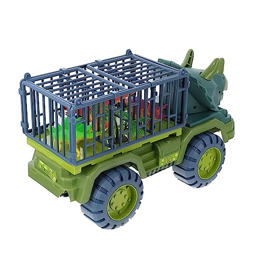 NAMOARLY 1 Satz Dinosaurier ziehen Auto zurück Dinosaurier Trägheitsspielzeugauto Kinder puppenwagen kinderspielzeug Auto Trägheit Dinosaurier Technisches Autospielzeug Plastik von NAMOARLY