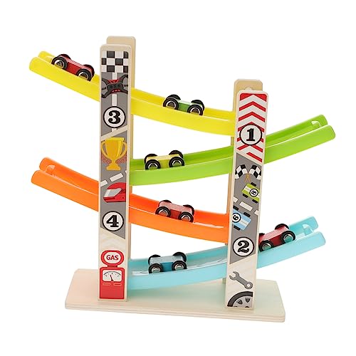 NAMOARLY 1 Satz Spielzeugauto verfolgen Auto-Gleitspielzeug Autospielzeug für Kleinkinder interaktives Spielzeug Toys Motorikspielzeug Kindergeschenke Spielzeug Kinderspielzeug Holz von NAMOARLY