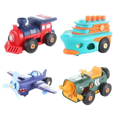 NAMOARLY 1 Set DIY Retro Auto Dampfboot Für Kinder Geburtstagsgeschenk Montieren Spielzeug von NAMOARLY