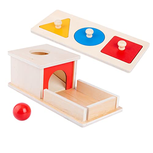 NAMOARLY 1 Set Holzspielzeug Puzzles Stammspielzeug Puzzle Zahlen Aktivitätswürfel Konstruktionsspielzeug Kleinkinderpuzzle Babyboxen Sensorikspielzeug Kinderspielzeug Form Matching von NAMOARLY