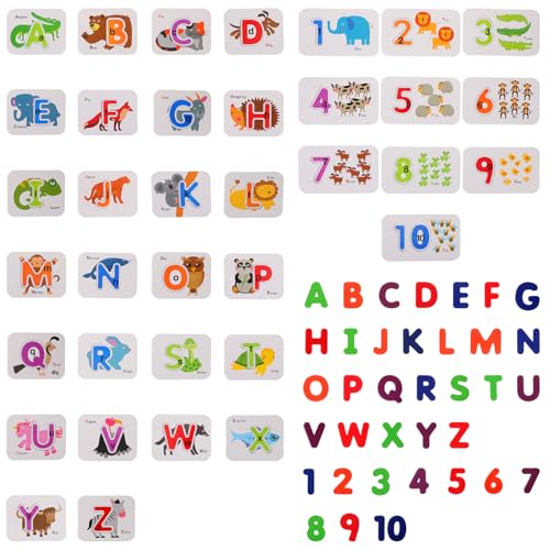 NAMOARLY 1 Set Kinder Alphabet Lernen Puzzle Holz Passende Spielzeug Kinder Bildung Spielzeug von NAMOARLY