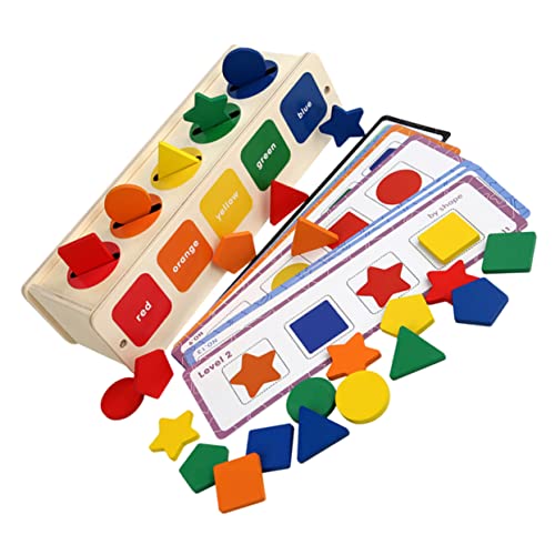 NAMOARLY 1 Set Klassifizierungs Lernsportspielzeug Lernaktivitäten Für Kleinkinder Für Sensorisches Für Kleinkinder Lernspielzeug Für 2 Jährige Puzzle Kleinkindspielzeug Aus Holz von NAMOARLY