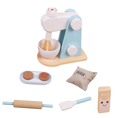 NAMOARLY 1 Set Lernspielzeug Kleiner Mixer Kinderspielzeug Mini Mixer Kleine Kaffeemaschine Kaffeemaschine Mini Brotbackautomat Mixer Modell Cartoon Mixer Mini Mixer Kleiner Mixer Aus von NAMOARLY