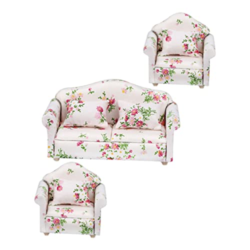 NAMOARLY 1 Set Mini-Sofa-Modelle Dekorative Mini- -möbelschmuck Kinderspielzeug von NAMOARLY