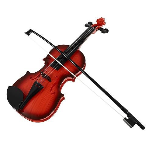 NAMOARLY 1 Set Plastik Violine Für Anfänger Musikinstrument Für Simulierte Violine Zufälliger Farbe von NAMOARLY