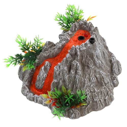 NAMOARLY 1 Set Vulkan Sprühmodell Lava Vulkanausbruch Szene Requisiten Zusammengesetztes Vulkanmodell Simulation Vulkanfigur Ornament Vulkan Pädagogische Experimente von NAMOARLY