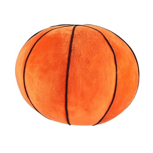 NAMOARLY 1 Stück 22 cm Kreatives üsch Basketballspielzeug Für Geburtstagsfeiergeschenke Orange Ideales Indoor Spielzeug Für Kinder Und Deko Für Basketball Fans von NAMOARLY