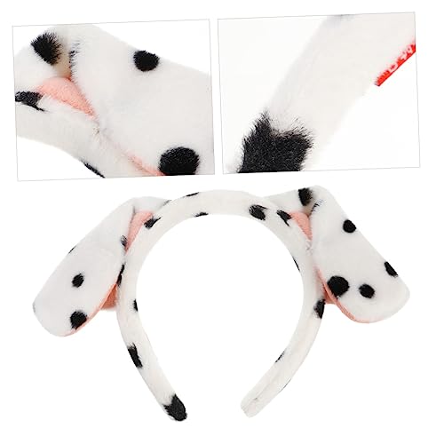 NAMOARLY 1 Stück Hunde-accessoire-stirnband Für Jungen Und Mädchen Hundeohren Dehnbares Cartoon-haarband Bequem Für Party Und Cosplay von NAMOARLY