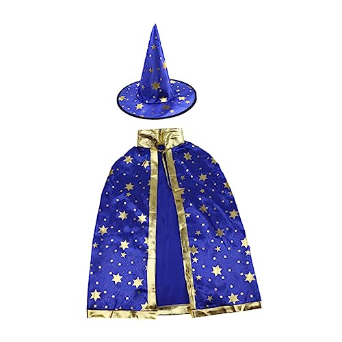 NAMOARLY 1 Stück Halloween Fünf Sterne Cosplay Umhang Für Schwarzer Umhang Für Zombie Kostüme Kreatives Party Outfit Für Halloween Ideal Für Halloween Feiern Und Cosplay Events von NAMOARLY