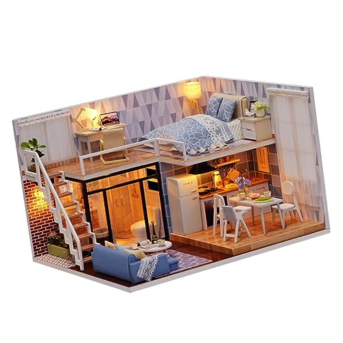 NAMOARLY 1 Stück Kabinenmodell Bausätze Eulenhaus Höhlenbausatz Diorama-Bausatz bastelset basteln für Kreatives Miniaturhaus Miniatur DIY Mini-Wohnung von NAMOARLY